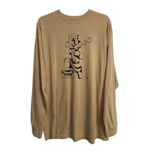 RTIC Outdoors Men's XL Mountain Time Long Sleeve Crewneck T Shirt Bear Camping